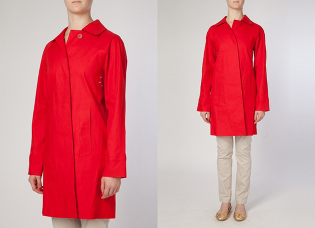 Dicas de Como combinar casacos -  Casaco Gant Elegance Vermelho