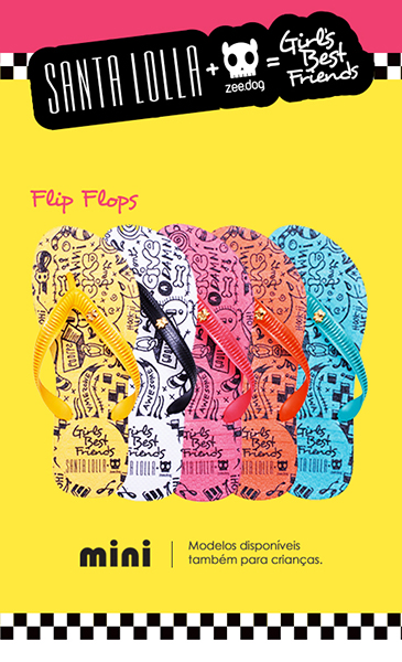 Girls Best Friends - Flip flops