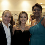 Lilian Colares e Luiz Collier e Rachel Maia, CEO da Pandora