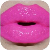 Lábios rosa sexy fim