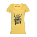 camiseta amarela besouro R$49,90
